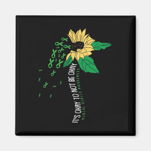 OK niet OK Mental Health Awareness Zonnebloem Magneet