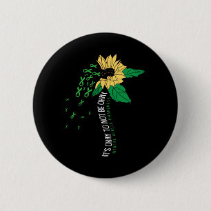 OK niet OK Mental Health Awareness Zonnebloem Ronde Button 5,7 Cm