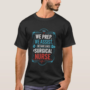 OK-operatiekamer SICU-verpleegkundige ontwerp voor T-shirt