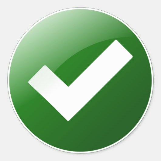 OK RONDE STICKER (Voorkant)