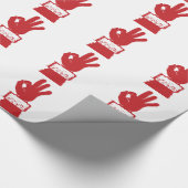 ok Santa Cadeaupapier (Hoek)