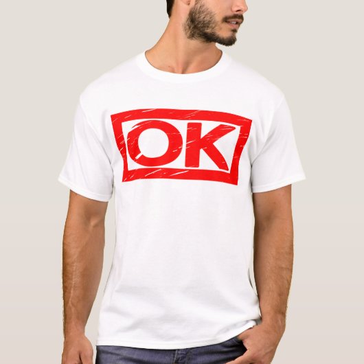 OK Stempel T-shirt (Voorkant)