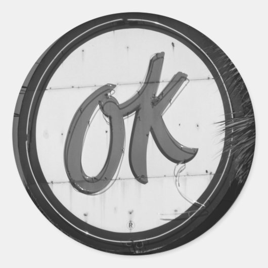 OK Sticker (Voorkant)