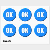 OK Sticker (groot) (Vel)