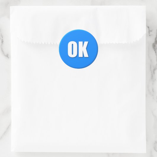 OK Sticker (klein) (Tas)