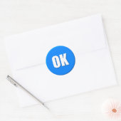 OK Sticker (klein) (Envelop)