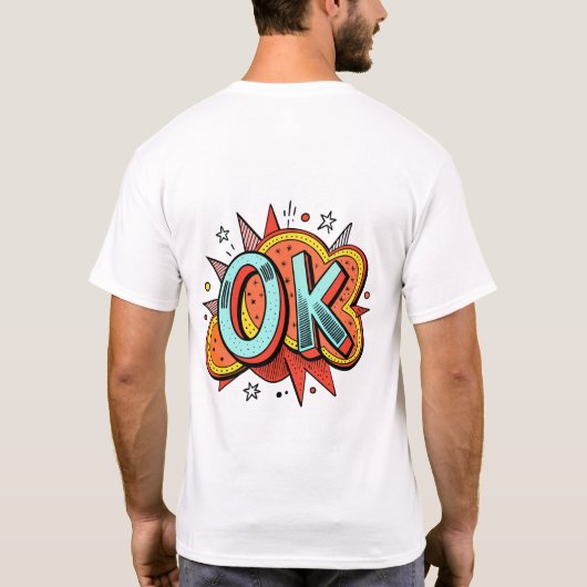 OK" T-shirt (Achterkant)
