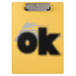 OK Vibes - Eenvoudig en vet" Klembord