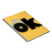 OK Vibes - Eenvoudig en vet" Notitieboek (Rechterzijde)