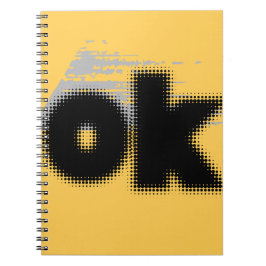 OK Vibes - Eenvoudig en vet" Notitieboek