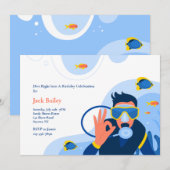 OK voor duikers Kaart (Voorkant / Achterkant)