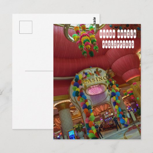 Okada Manila Briefkaart (Voorkant / Achterkant)