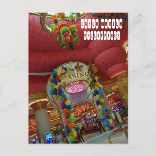 Okada Manila Briefkaart (Voorkant)