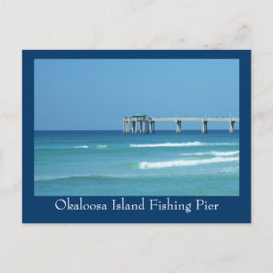 Okaloosa Island Vissen Pier Briefkaart