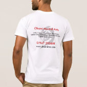 Okami Martial Arts T-shirt (Achterkant)