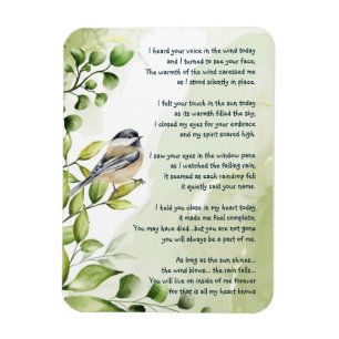 Okanagan Lake ik hoorde de Jouw naam van de Wind C Magneet