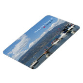 ©Okanagan Lake, Kelowna Marina, BC Canada Magneet (Linkerzijde)