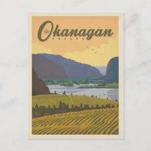 Okanagan Valley   Canada Briefkaart