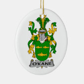 O'Kane Family Crest Keramisch Ornament (Rechts)