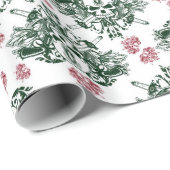 O'Kane Logo-opvulpapier (groen en rood) Cadeaupapier (Rol Hoek)