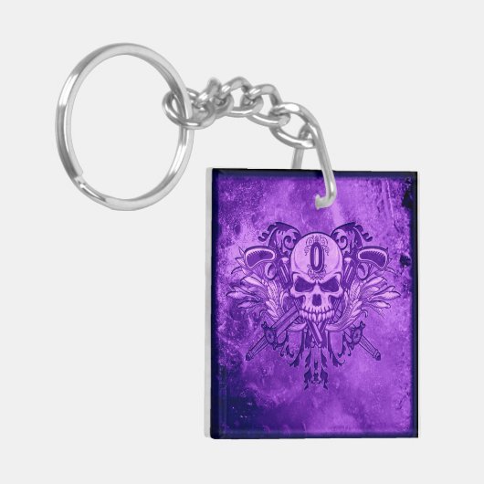 O'Kane Logo Sleutelhanger (Paars) (Voorkant Links)