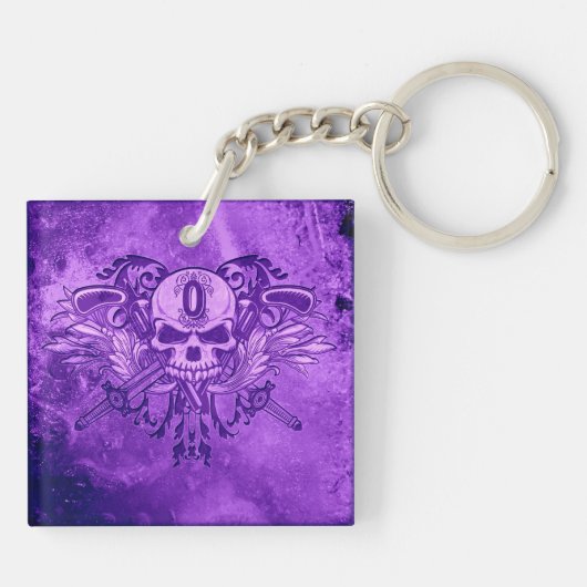 O'Kane Logo Sleutelhanger (Paars) (Achterkant)