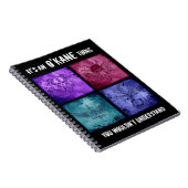 O'Kane Thing-laptop - Alle logo's Notitieboek (Rechterzijde)