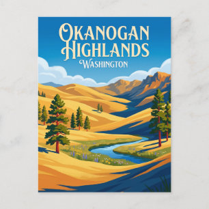 Okanogan Hooglanden VS Briefkaart