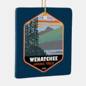 Okanogan Wenatchee National Forest Washington Keramisch Ornament (Rechts)