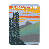 Okanogan Wenatchee National Forest Washington Magneet (Verticaal)