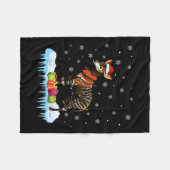 Okapi4 Fleece Deken (Voorkant (Horizontaal))