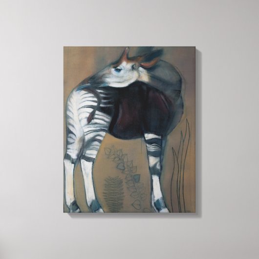 Okapi 2005 canvas afdruk (Voorkant)