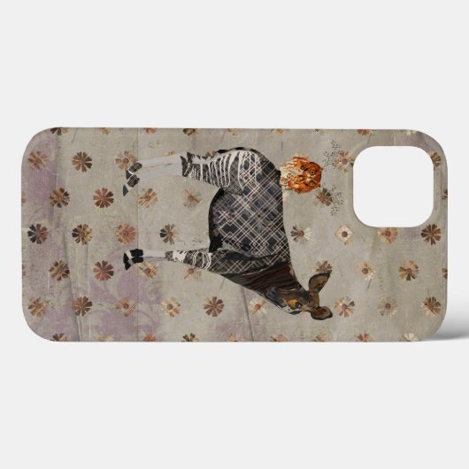 OKAPI & ANTLER OWL Case-Mate iPhone CASE (Achterkant (horizontaal))