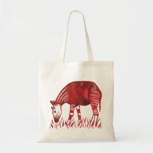 Okapi Artwork Canvas tas