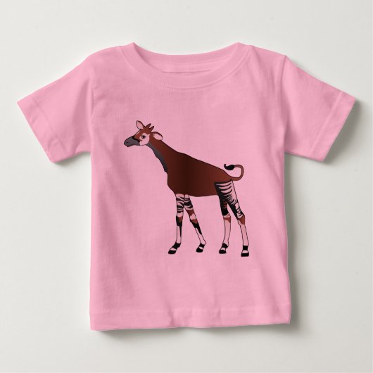 Okapi Baby T-Shirt (Voorkant)