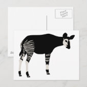 Okapi Briefkaart (Voorkant / Achterkant)