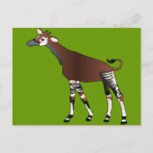 Okapi Briefkaart (Voorkant)