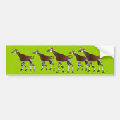 Okapi Bumpersticker (Voorkant)