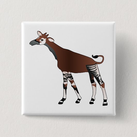 Okapi Button (Voorkant)