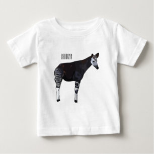 Okapi cartoon illustratie