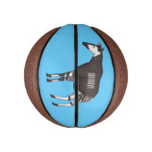 Okapi cartoon illustratie basketbal (Verticaal)