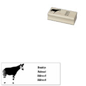 Okapi cartoon illustratie rubberstempel (Gestempeld)