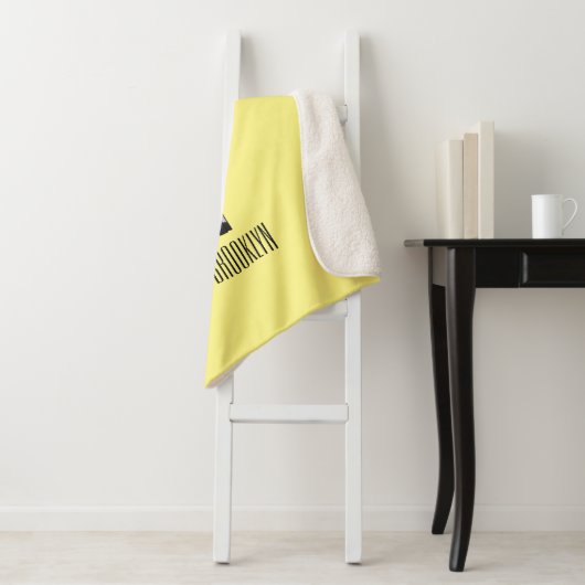 Okapi cartoon illustratie sherpa deken (In situ)