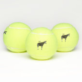 Okapi cartoon illustratie tennisballen (Multi)