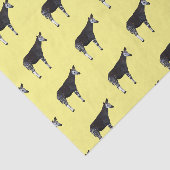 Okapi cartoon illustratie tissuepapier (Detail)
