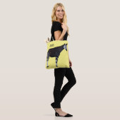 Okapi cartoon illustratie tote bag (Op model)