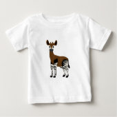 Okapi-Cartoon, Majestic Okapi Animal, Okapi Lovers (Voorkant)