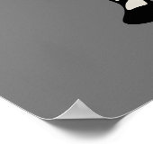 Okapi Cartoon, Majestueus Okapi Dier, Okapi Liefhe Poster (Hoek)