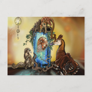 Okapi en de Oddlings Briefkaart