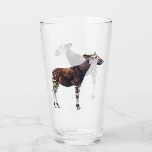 Okapi Glas (Achterkant)